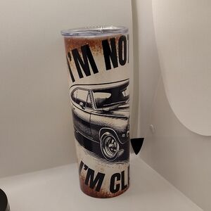 Vintage Car Travel 20oz Tumbler